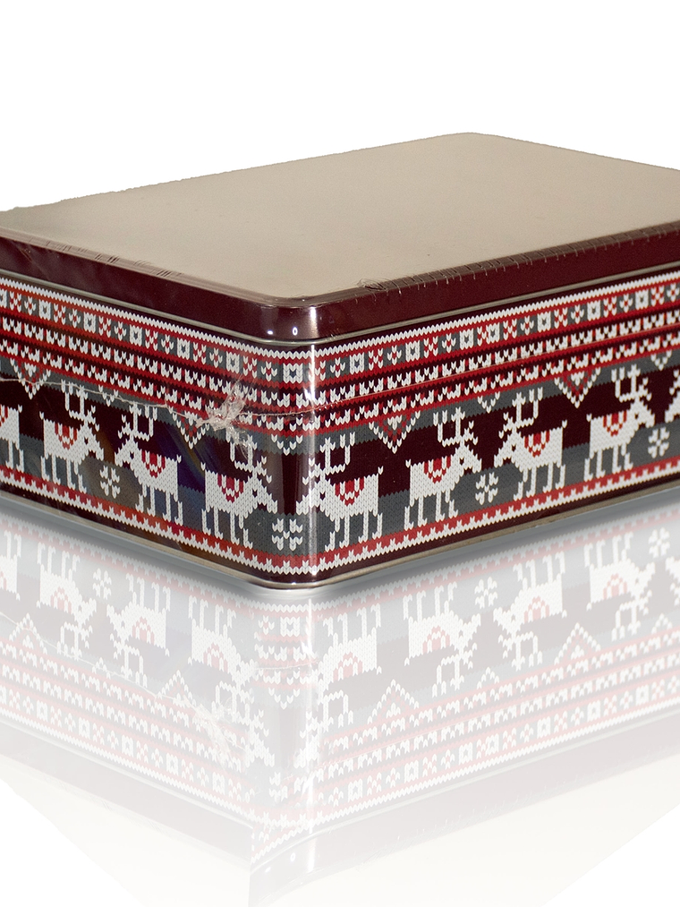 3 cajas metálicas navideñas 1