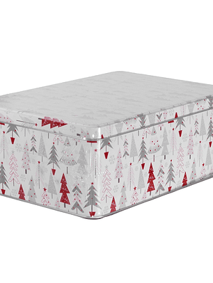 3 cajas metálicas navideñas