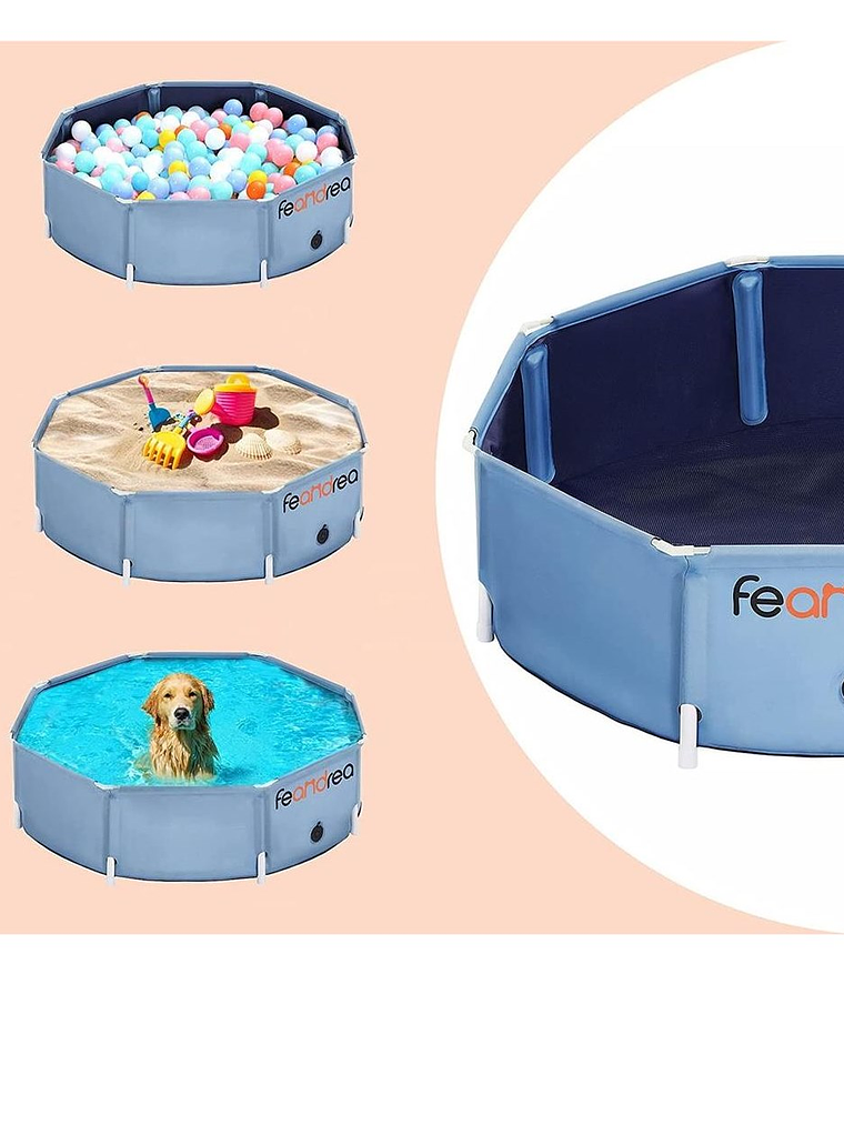 Piscina para tu mascota 140cm diámetro 30cm de alto 1