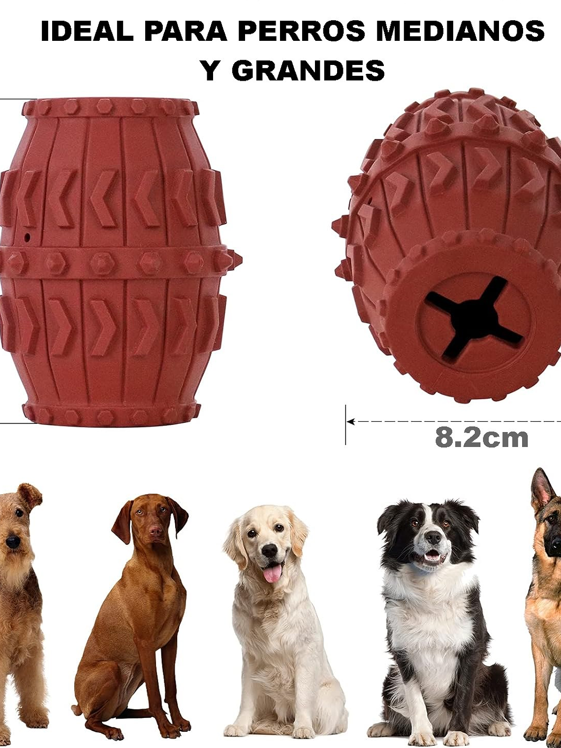 Juguete dental para perro-barril 2