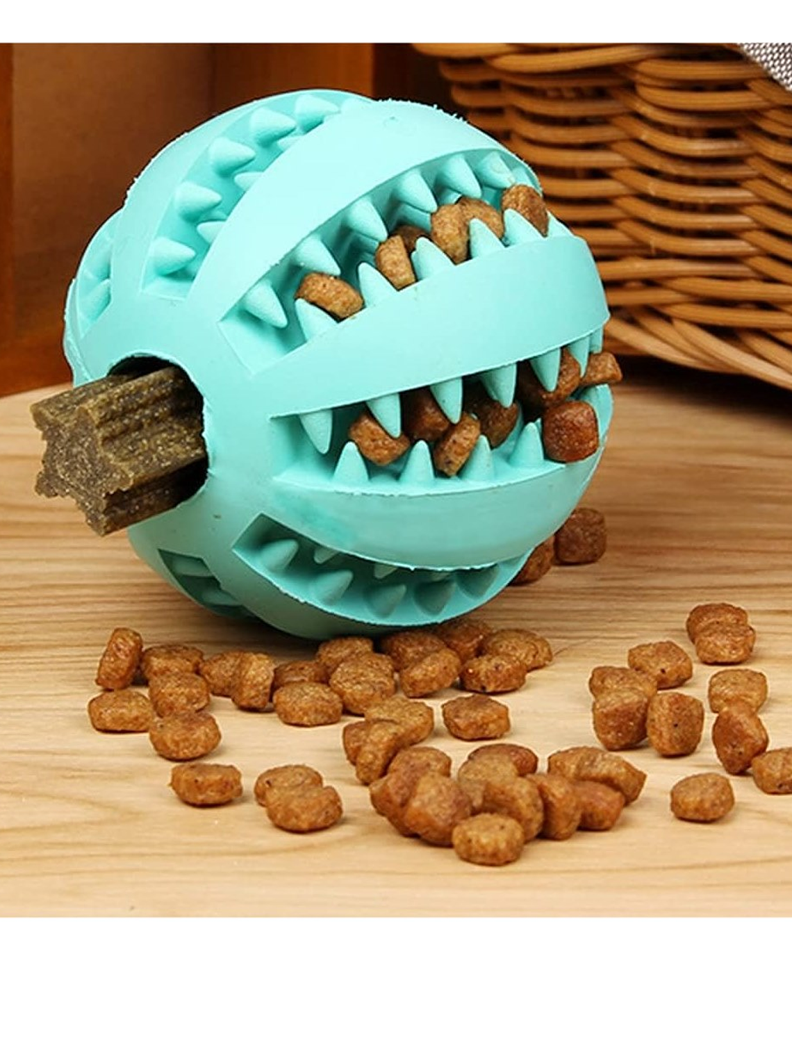 Pelota de silicona tamaño S para mascota 2 unidades 1