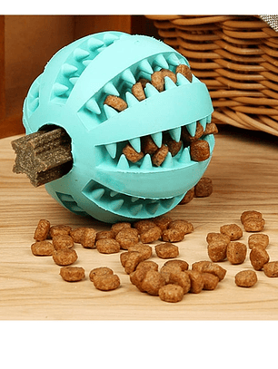 Pelota de silicona tamaño S para mascota 2 unidades