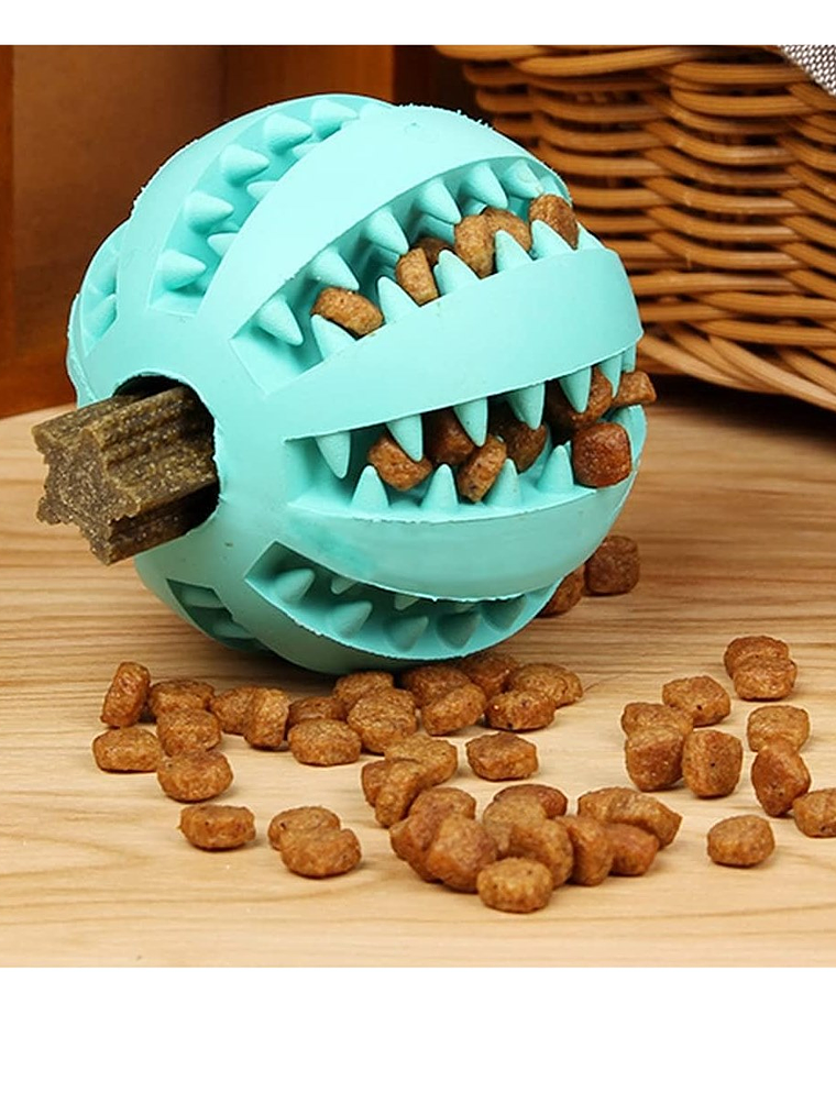 Pelota de silicona tamaño S para mascota 2 unidades 1