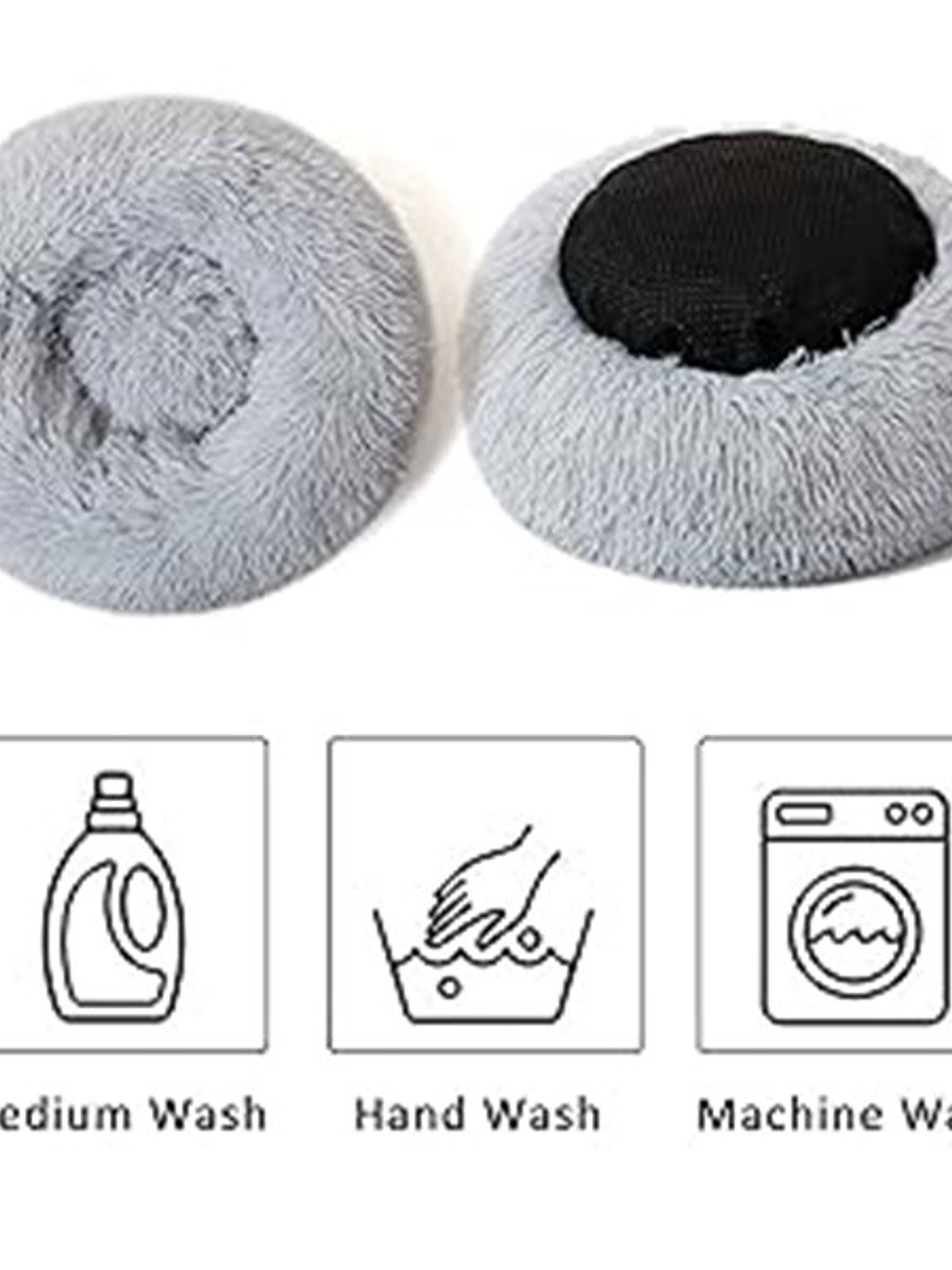 Cama cojín anti stress GRIS 6