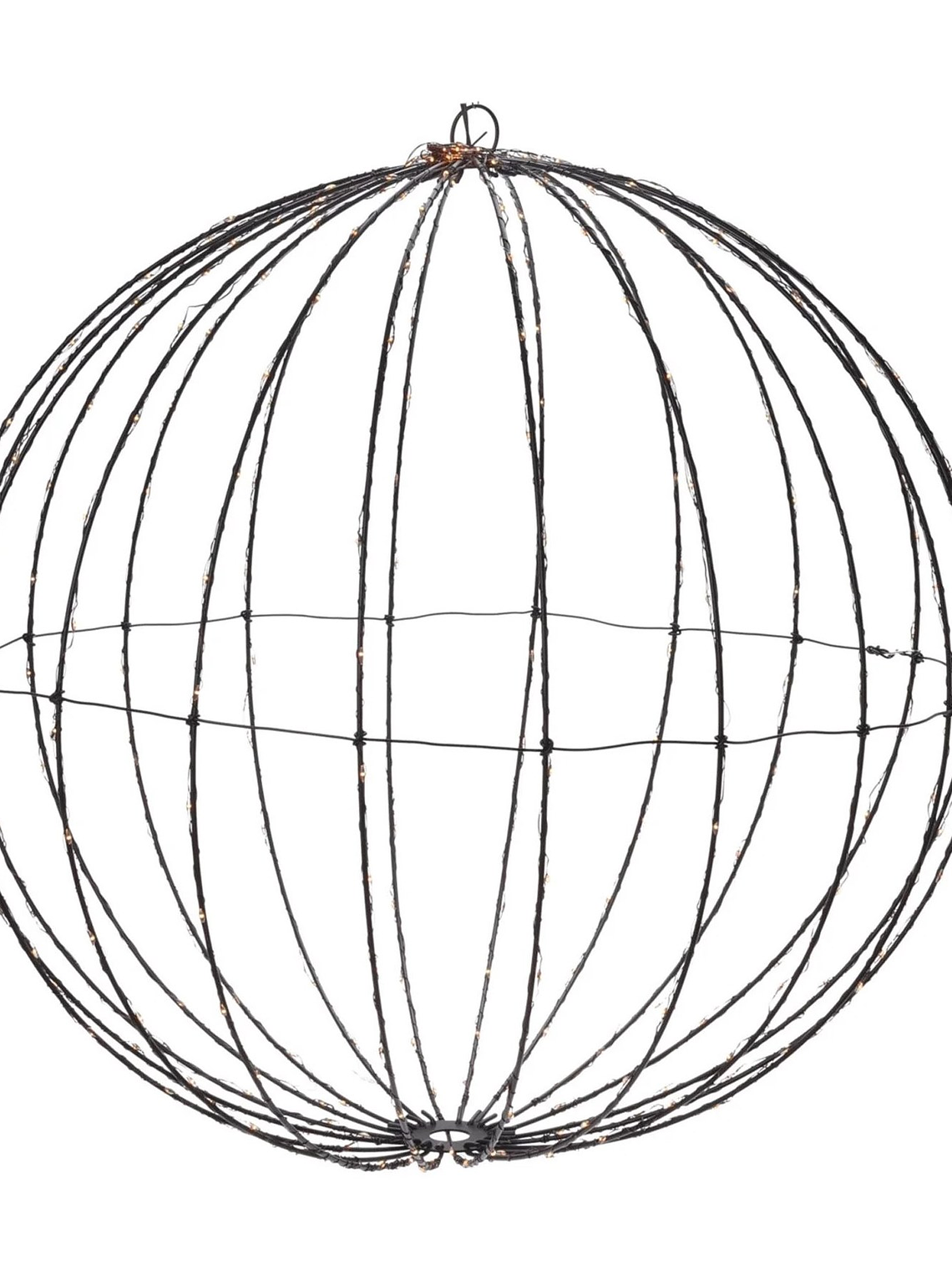 ESFERA METÁLICA CON LUCES LED 40 cm 5