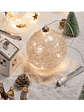 Bola de vidrio colgante iluminada LED 18cm - Miniatura 2