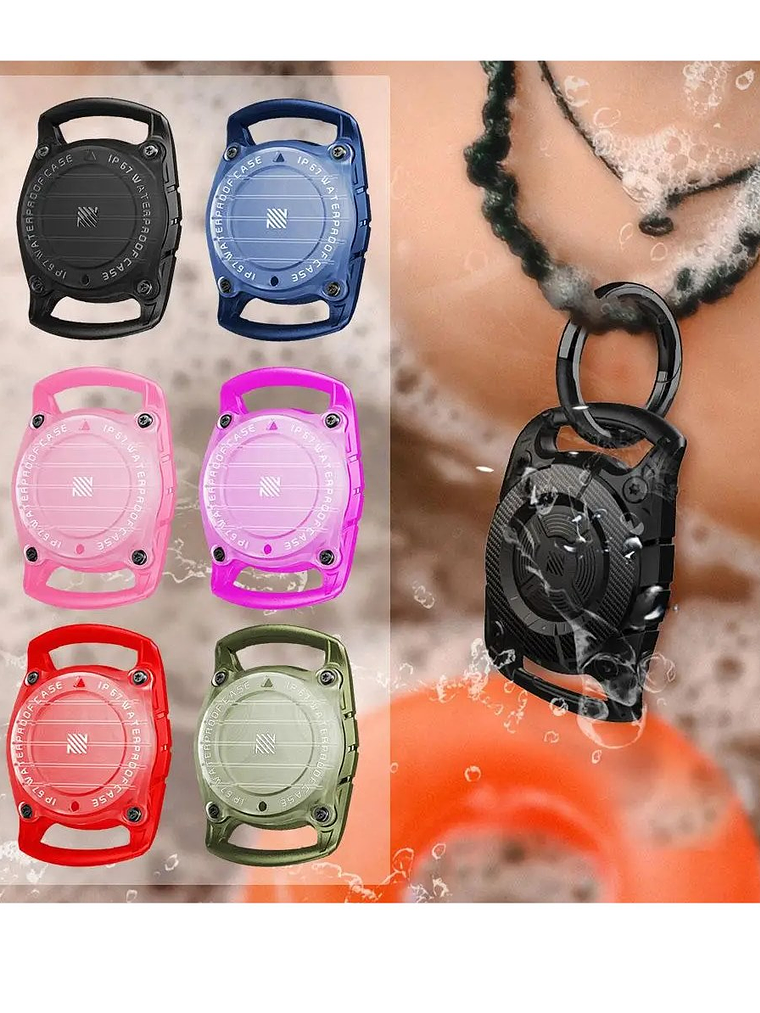 Funda impermeable para AIRTAG para perro COLORES 2