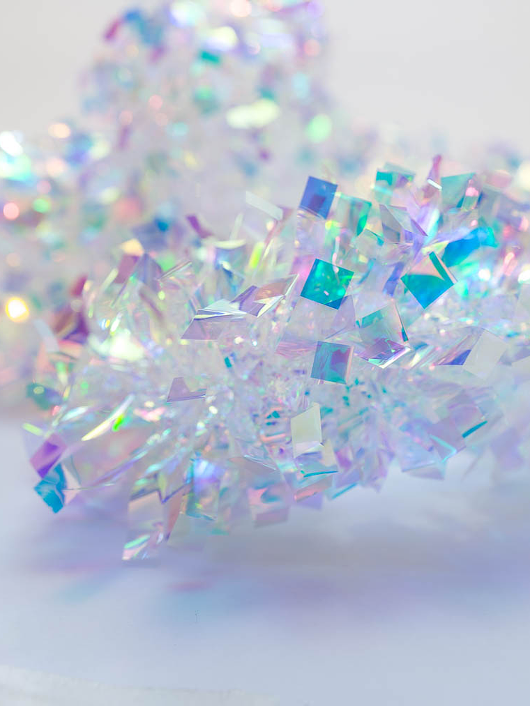 Set de 3 guirnaldas metálicas anchas (variedad colores) 6