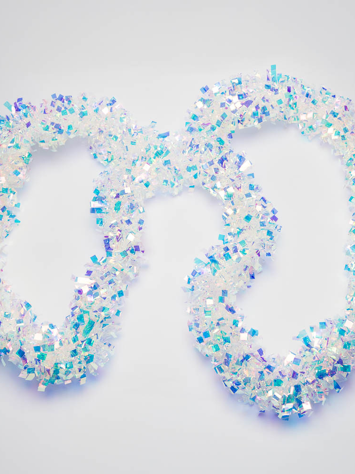 Set de 3 guirnaldas metálicas anchas (variedad colores) 7