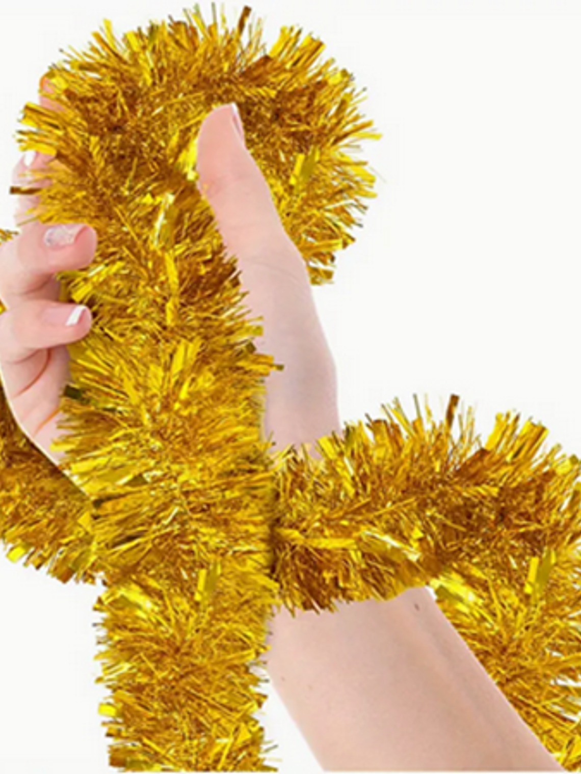 Set de 3 guirnaldas metálicas anchas (variedad colores) 10