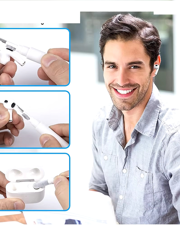 LÁPIZ DE LIMPIEZA PARA AIR PODS 6