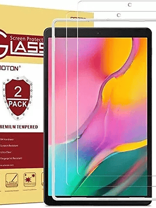 2 Protectores Pantalla SAMSUNG GALAXY TAB A 10,1 2019 Cristal Templado