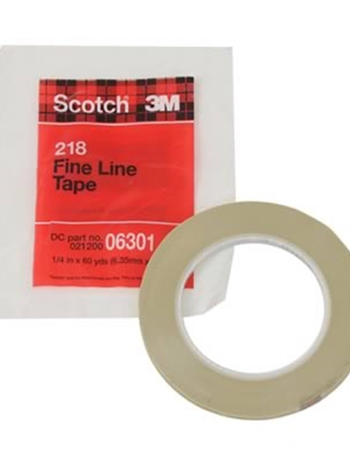 Cinta fina para enmascarar 6 unidades 2