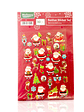 STICKERS NAVIDEÑOS 4 LÁMINAS COLOR - Miniatura 1