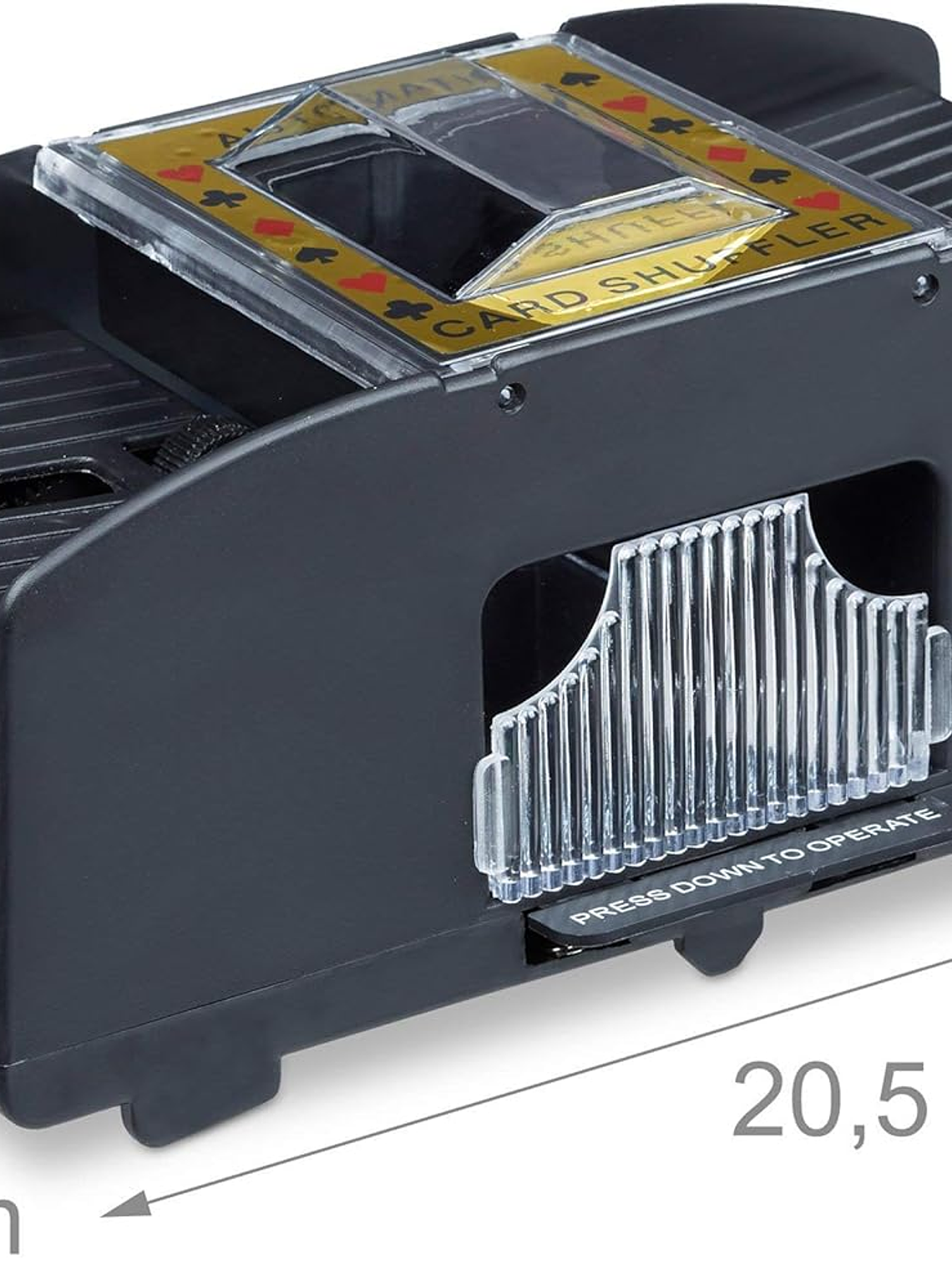 Barajador de naipes a pilas 1