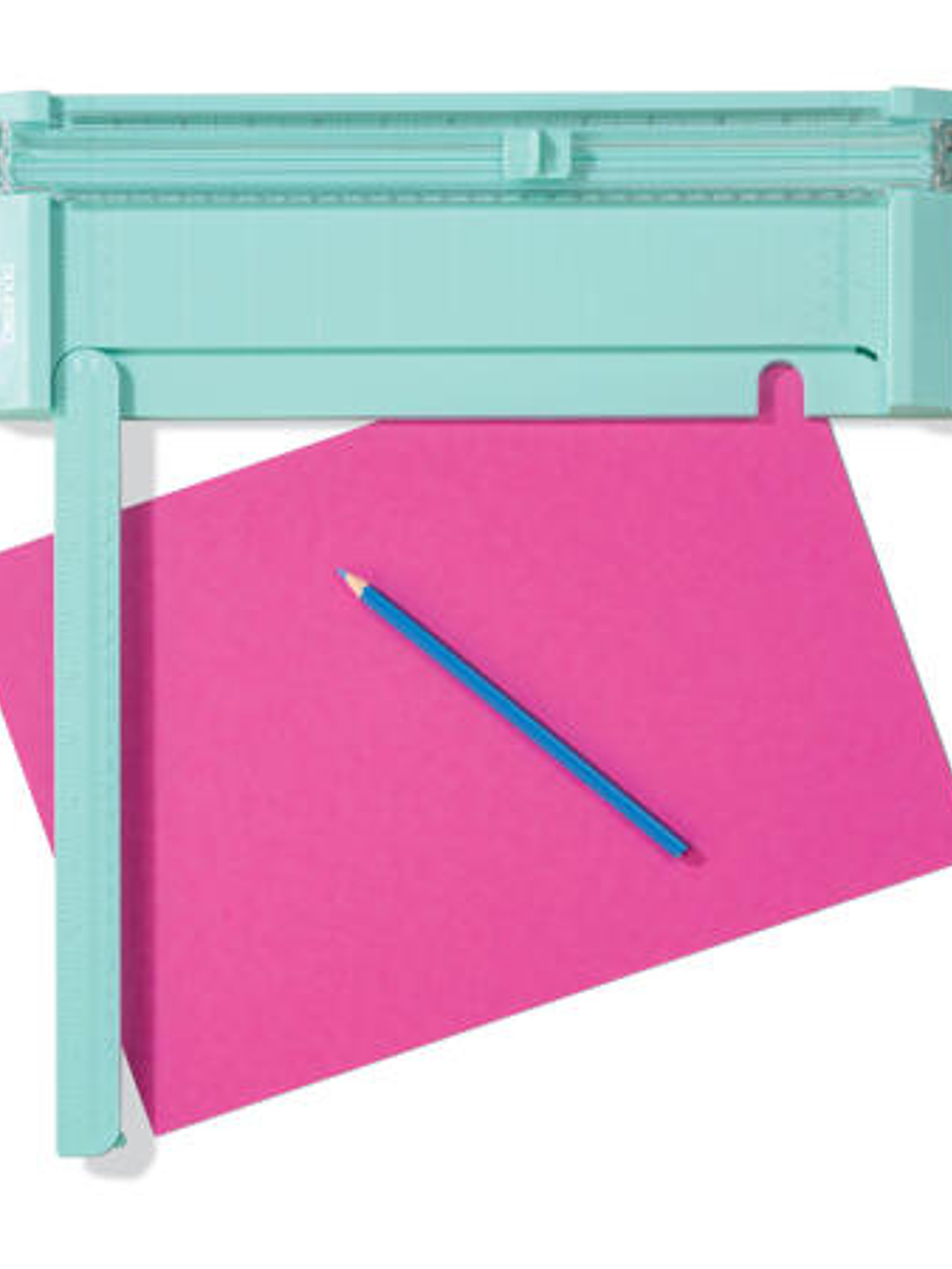 Cortadora de papel doméstica celeste 1