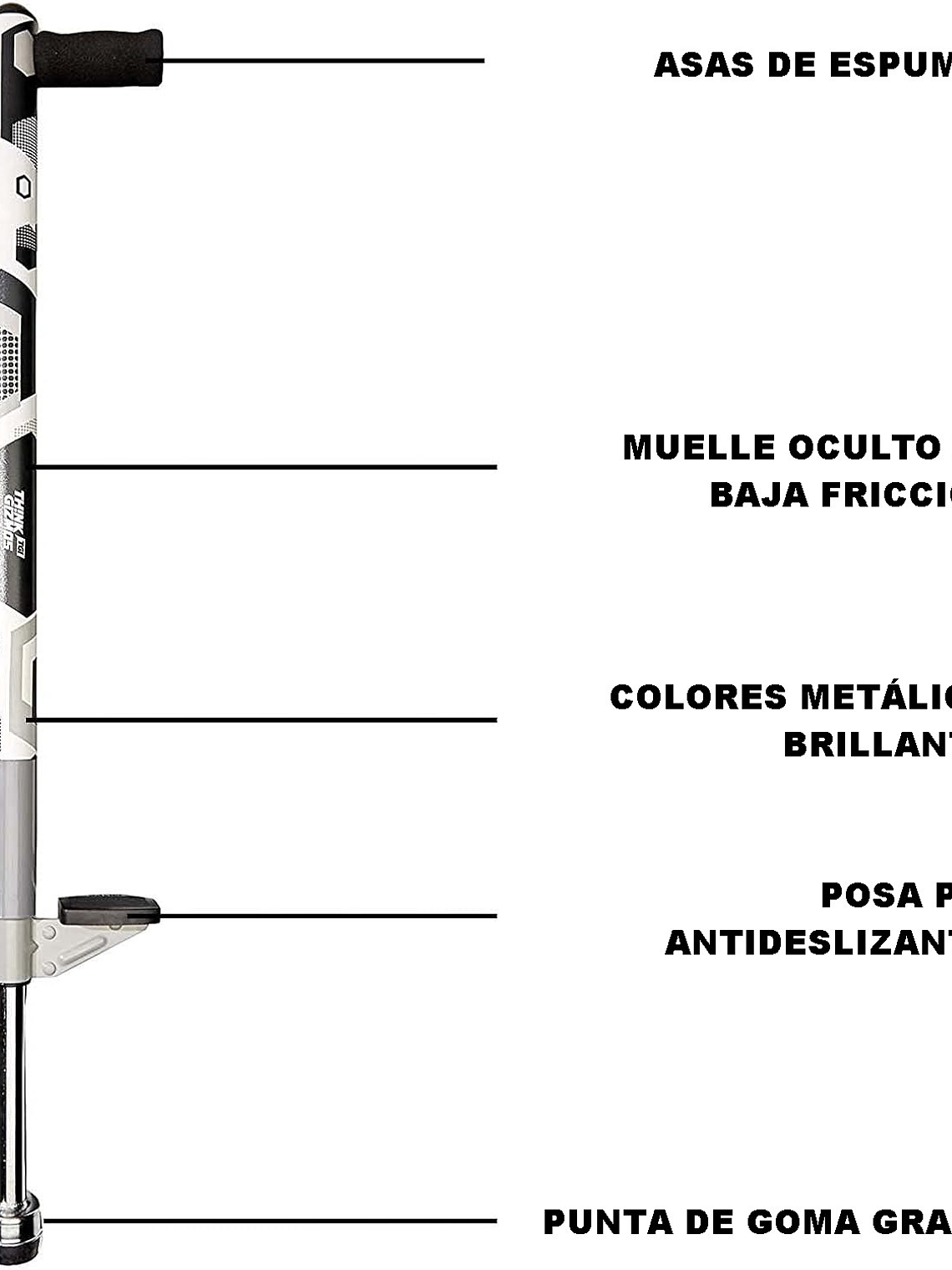 Saltarín Pogostick Aeroadvantage 4