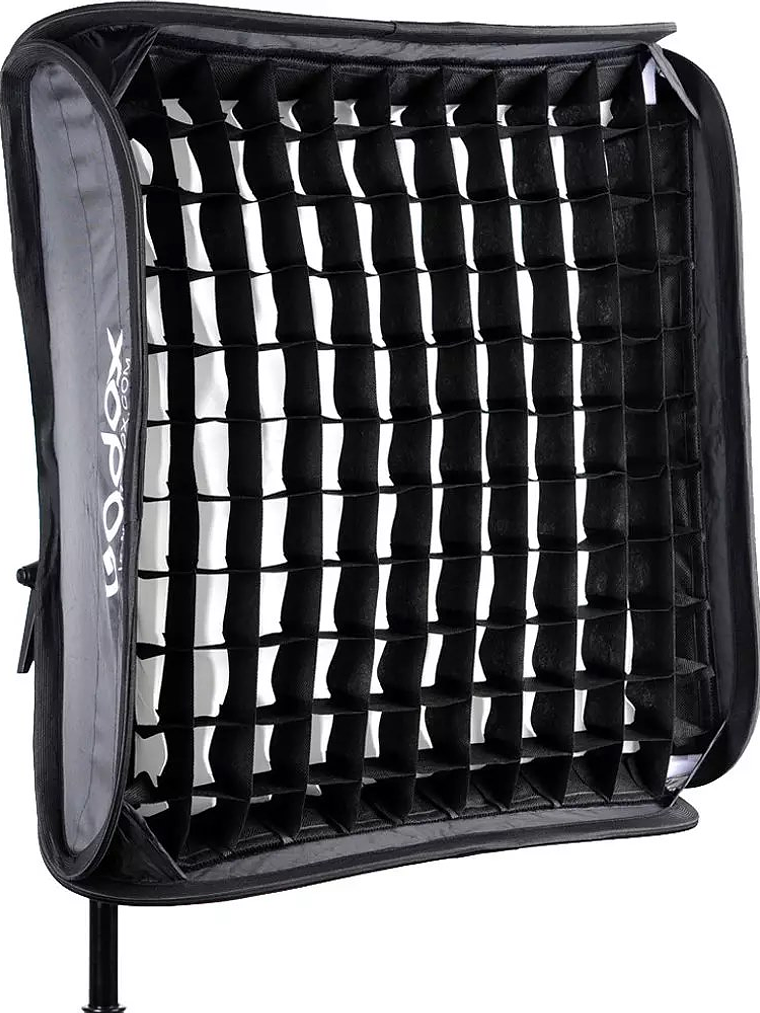 SOFTBOX GODOX 80x80 SFGV con GRID y adaptador Bowen S 1