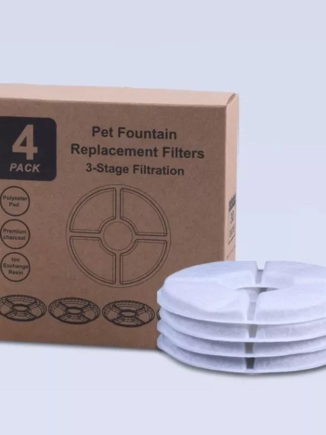 Filtro para bebedero PACK 4 UNIDADES 1