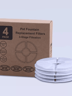 Filtro para bebedero PACK 4 UNIDADES