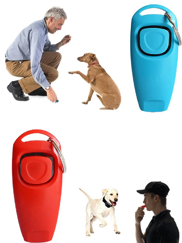 Silbato con Clicker para perro u otras mascotas 1