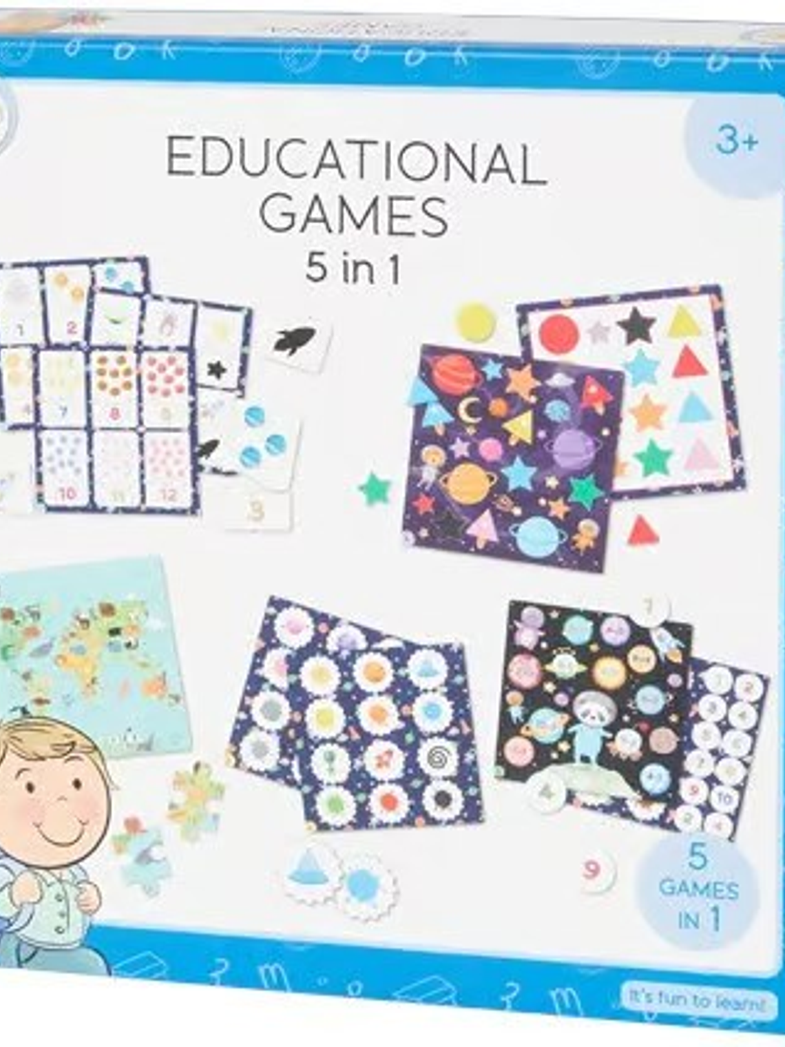 Juego didáctico 5 en 1 1