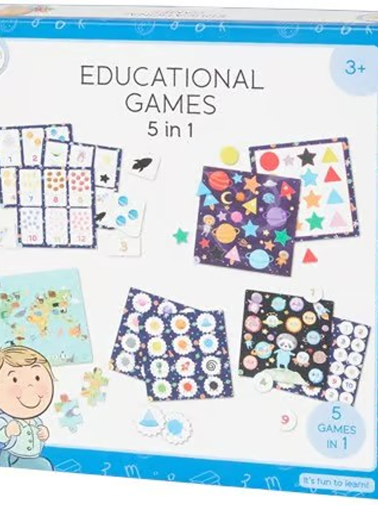 Juego didáctico 5 en 1 1