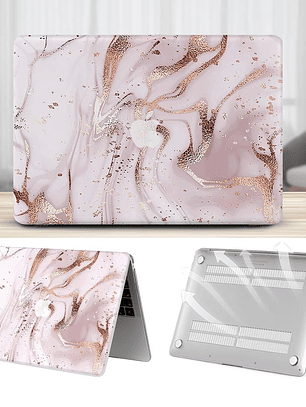 Carcasa rígida para MacBook NEW AIR 13 diseño ORO revisa tu modelo