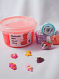 BALDE DE SLIME ROSADO y Pack confeti - Miniatura 1