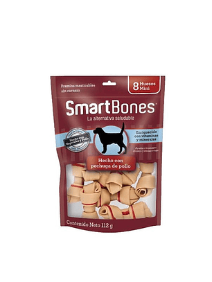 PACK de 3 Snack para perro SMARTBONES POLLO MINI
