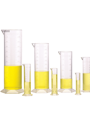 Cilindros graduados plásticos QUÍMICA