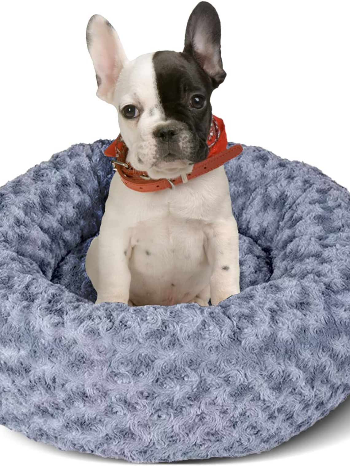 CAMA MASCOTA DONUT con forro y relleno independiente 2