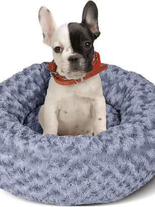 CAMA MASCOTA DONUT con forro y relleno independiente