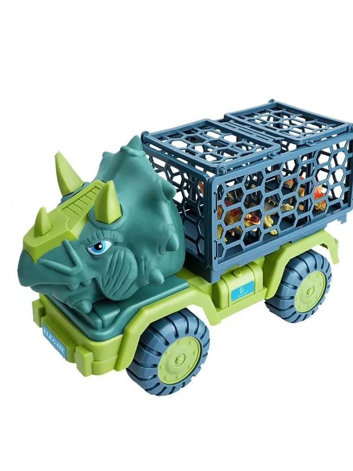 CAMION DINOSAURIO con 15 dinos y mat de tela 1