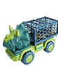 CAMION DINOSAURIO con 15 dinos y mat de tela - Miniatura 1