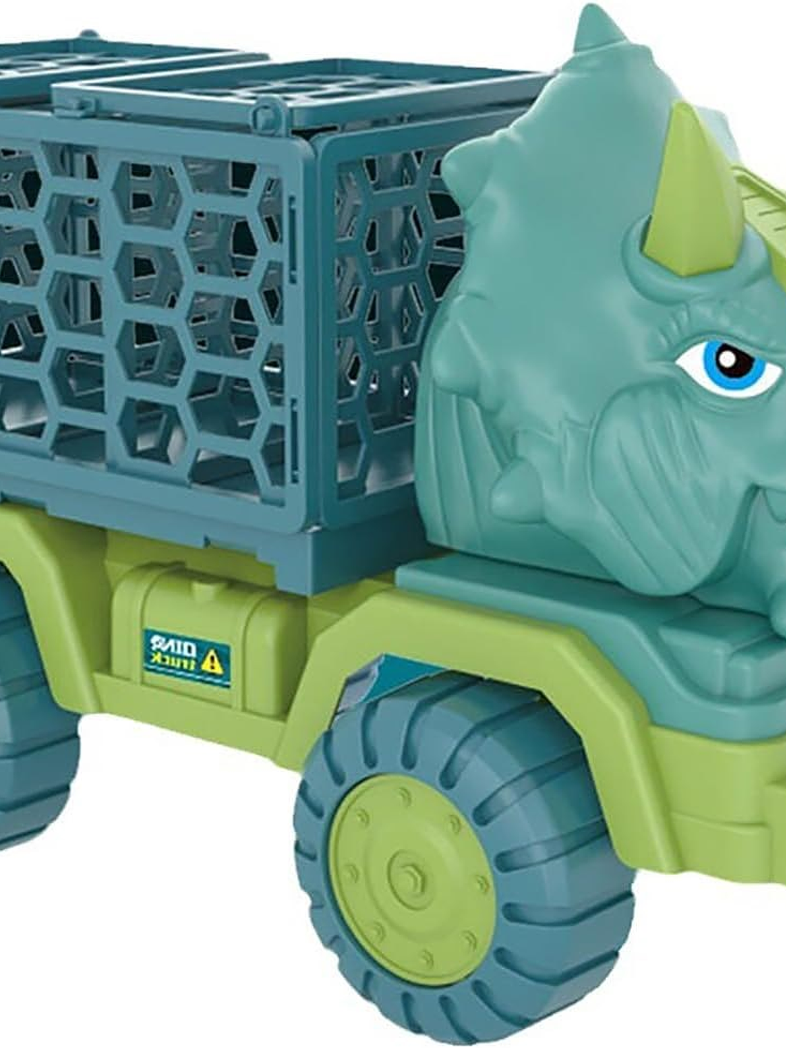 CAMION DINOSAURIO con 15 dinos y mat de tela 4