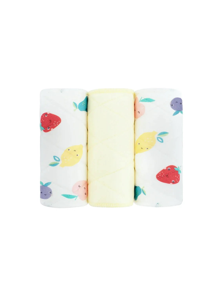 INSERTOS de algodón y bambú con diseño para pañal reciclable DISEÑOS 1