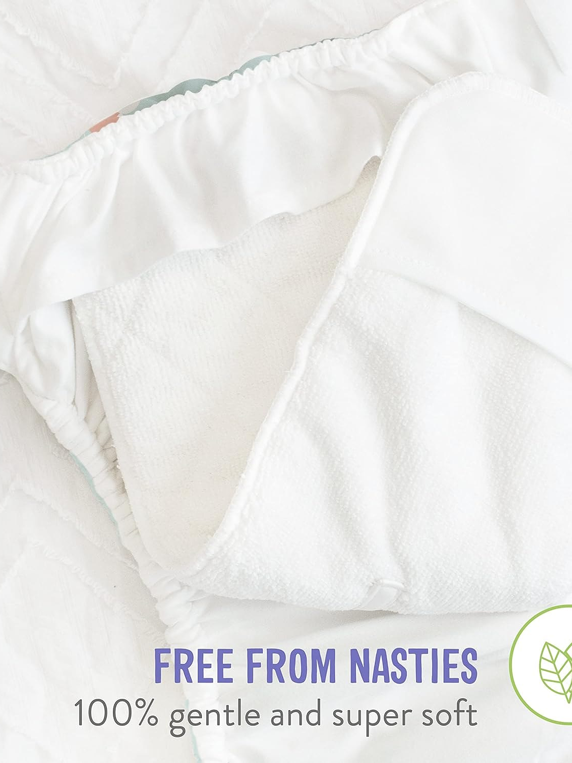 Pañal reutilizable todo en uno DISEÑOS TALLA ÚNICA 3