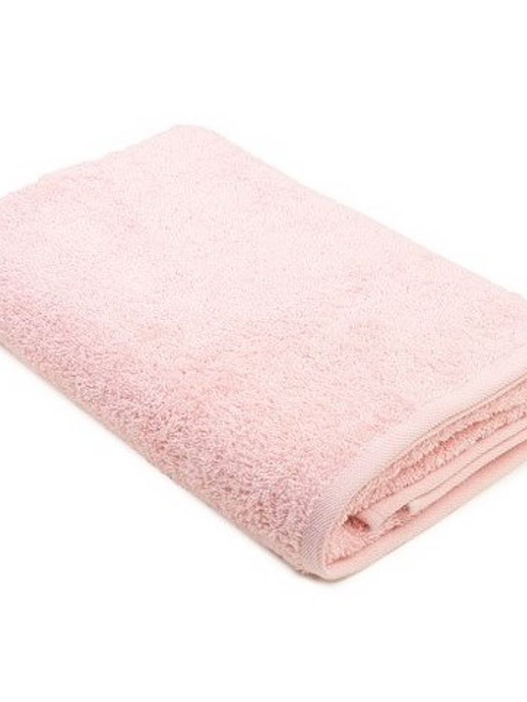 Toalla de manos puro algodón color Palo rosa 1