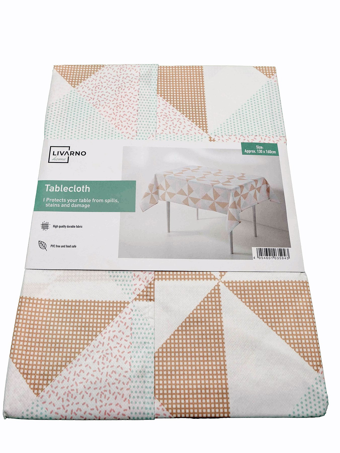 Mantel de tela diseño geométrico 1