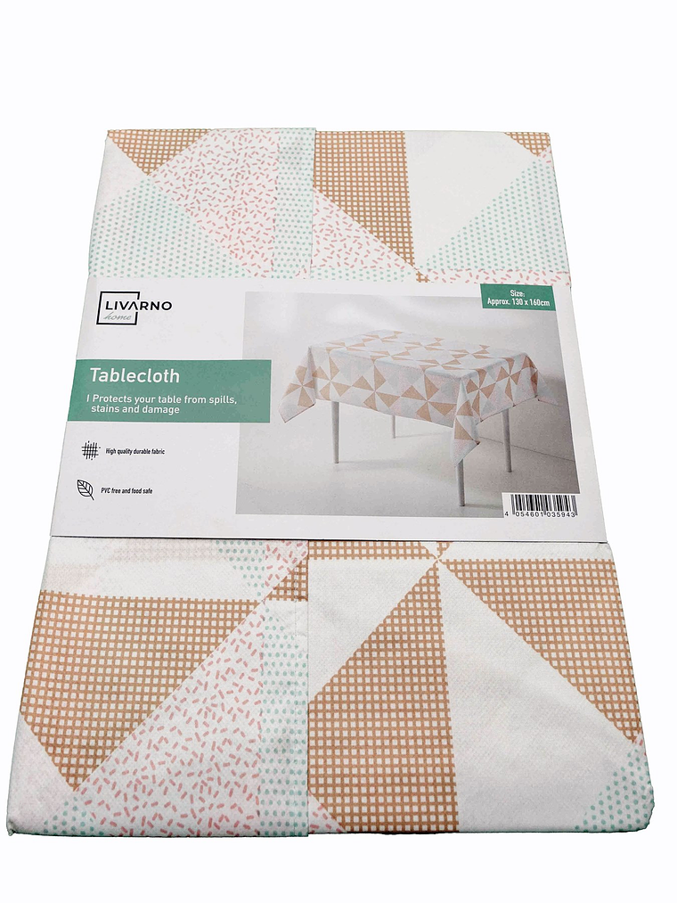 Mantel de tela diseño geométrico 1