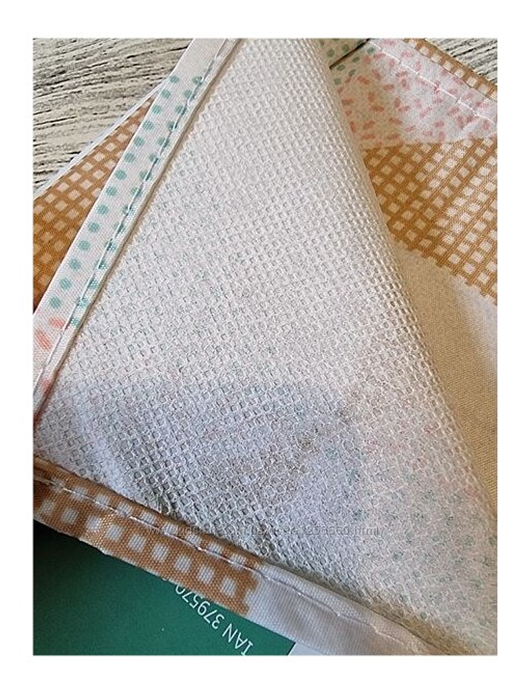 Mantel de tela diseño geométrico 3