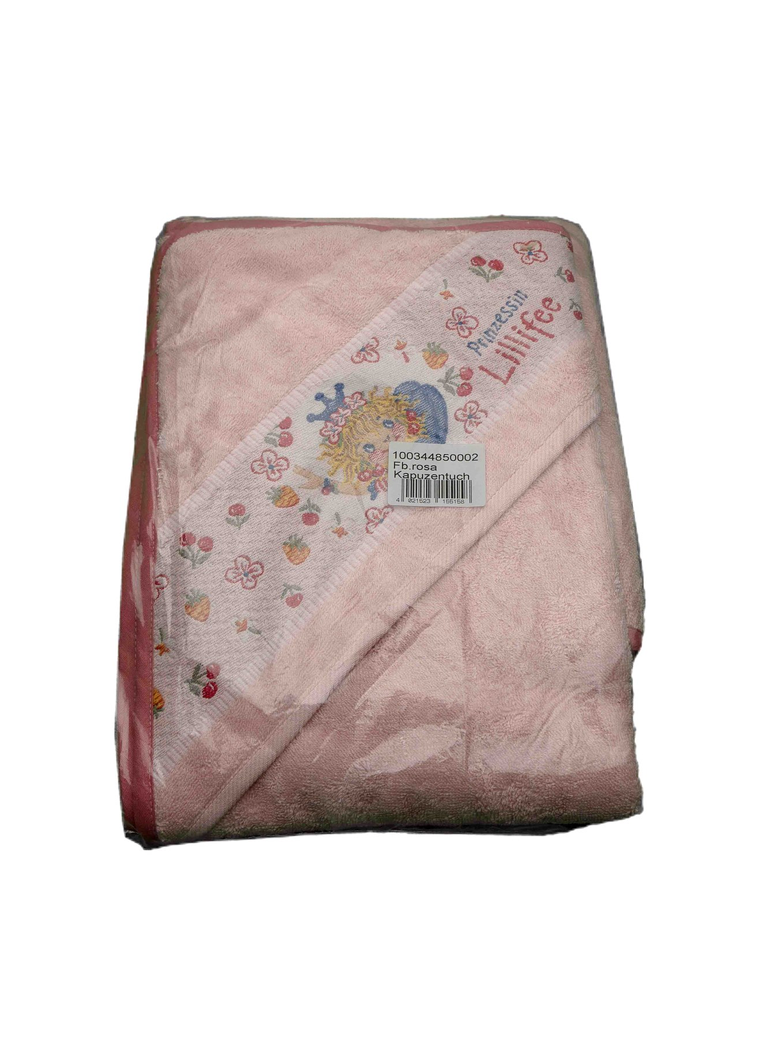 Toalla con capucha para bebé princesa Lillifee 2