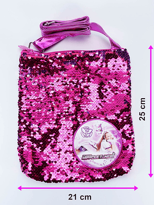 Cartera de lentejuelas tipo bandolera para niñas