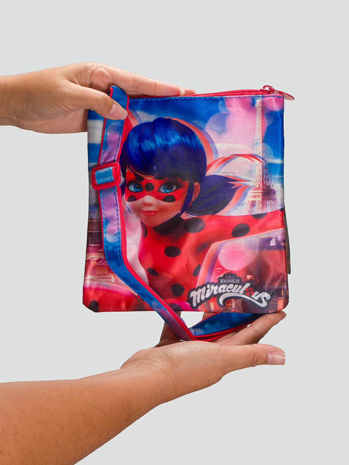 Cartera tipo bandolera para niñas diseño Miraculous Ladybug 5