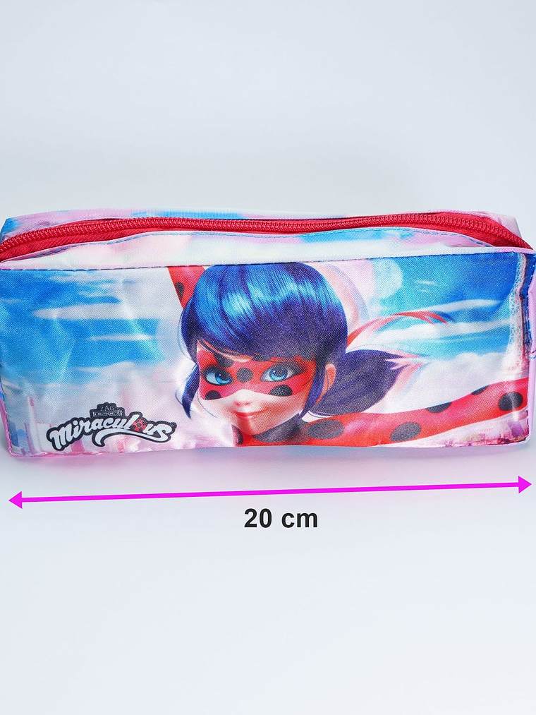 Estuche pequeño para lápices con diseño Ladybug Miraculous 2