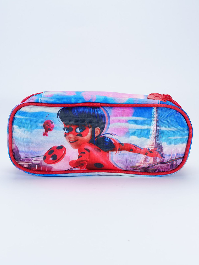 Estuche ancho para lápices con diseño Ladybug Miraculous 1