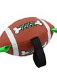 Juguete para perro Pelota rugby con bombín - Miniatura 2