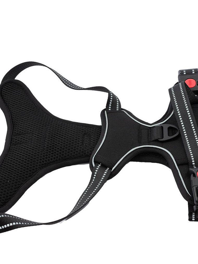 Arnés anti tirones verde fluorescente Talla XL 3