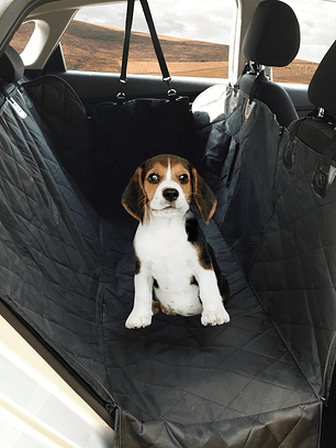 Funda para asiento trasero de auto para mascotas